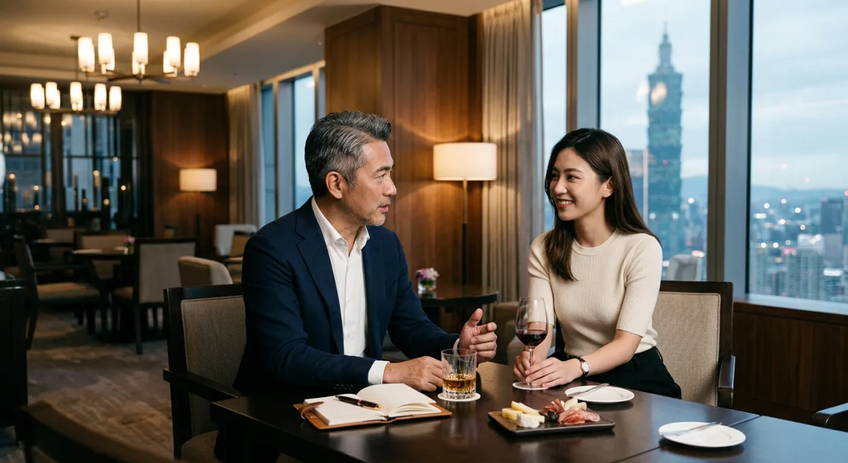 Sugar Dating 關係中經濟、陪伴與心理需求的示意圖